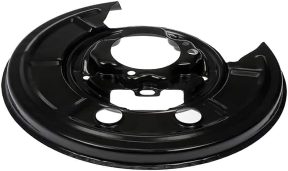 CarLights360 For Ram ProMaster 1500/2500/3500 2014 15 16 17 18 2019 Brake Dust Shield Rear, Passenger Side | Steel | Disc Brake Type | Black Color | 6 Mounting Hole | Replacement For 68133195AA
