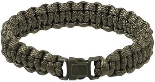 Mil-Tec Paracord Muñequera 15mm Oliva