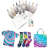 ✔Ideales Geschenk zum Binden von Farben: Geeignet für Jungen und Mädchen ab 5 Jahren. Farbstoffe sind maschinenwaschbar, Farben bleiben durch wiederholtes Waschen hell und kräftig. Mit unserer einfach zu befolgenden Bedienungsanleitung ist dies ein Handwerk, das Kinder immer und immer wieder machen möchten!