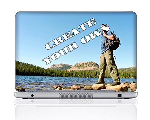 Image of Personalized Laptop Notebook Skin Sticker Cover Art Decal, Customize with Your Artwork or Picture (12 Inch, Customized)