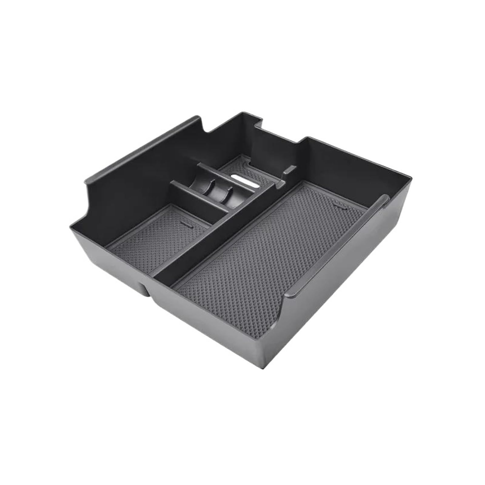 Reqianoz One Color For Explorer 2012-2019 Accessories Interior Armrest Secondary Storage Box Abs Center Console Insert Organizer