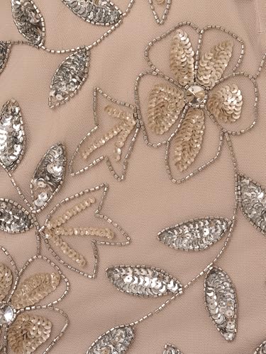 Image of Adrianna Papell Embellished Mikado Gown