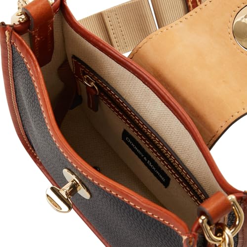 Dooney & Bourke Handbag, Pebble Turnlock Messenger 20 | Caramel3