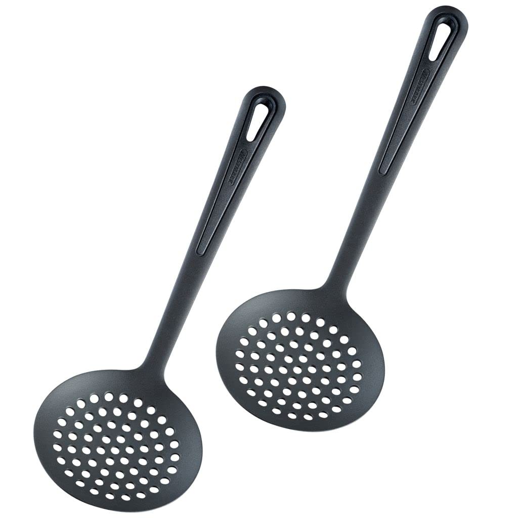 Westmark 285022E5 2 Slotted Spoons Gentle Plus Plastic Black
