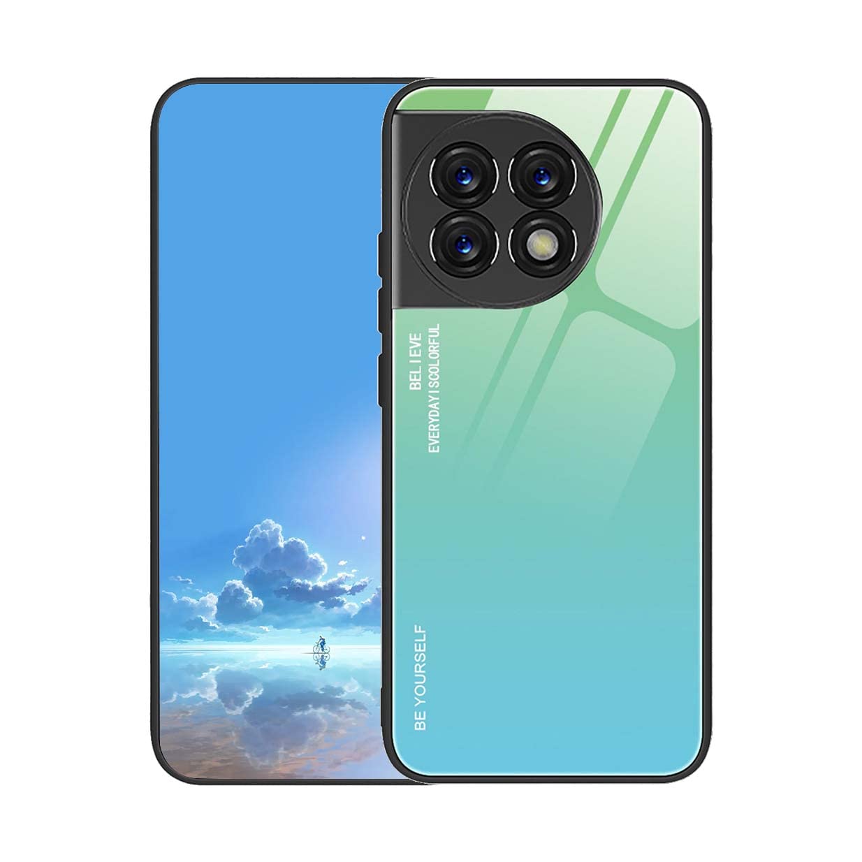 Cover SEAHAI Per Xiaomi Redmi Note 12 Pro 5G - Custodia Morbida TPU Antiurto Con Cuscini D'Aria - Rossa - 4