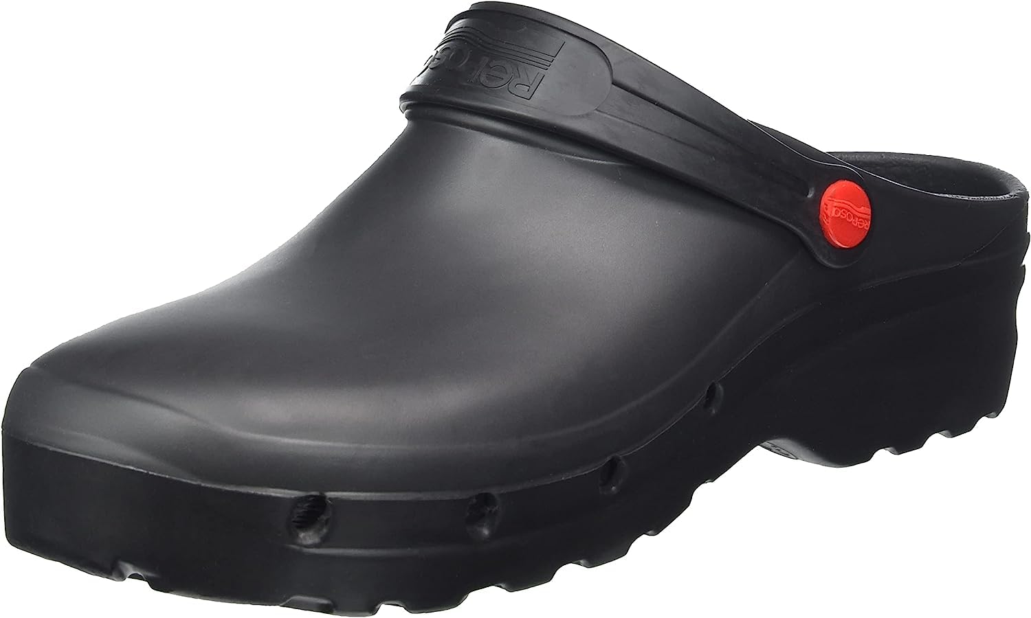 REPOSA Light Shock, Zoccoli Sanitari Donna Uomo in Eva, Suola Antiscivolo SRC Antibatterica e Laccetto Ribaltabile, Ciabatte Sanitarie Anatomiche Antishock, Scarpe Sanitarie Traspiranti Ultraleggere