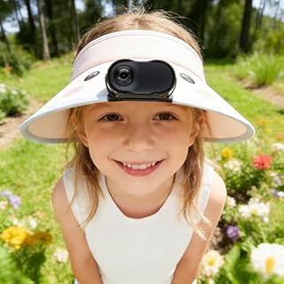 Frelisty Mini Body Camera with 32GB, Thumb Size Action Camera, Body Cameras with Audio and Video Recording, Multi-Function Bodycam, Wearable Body Cam Hands-Free POV Camera for Walking, Fishing(Black)