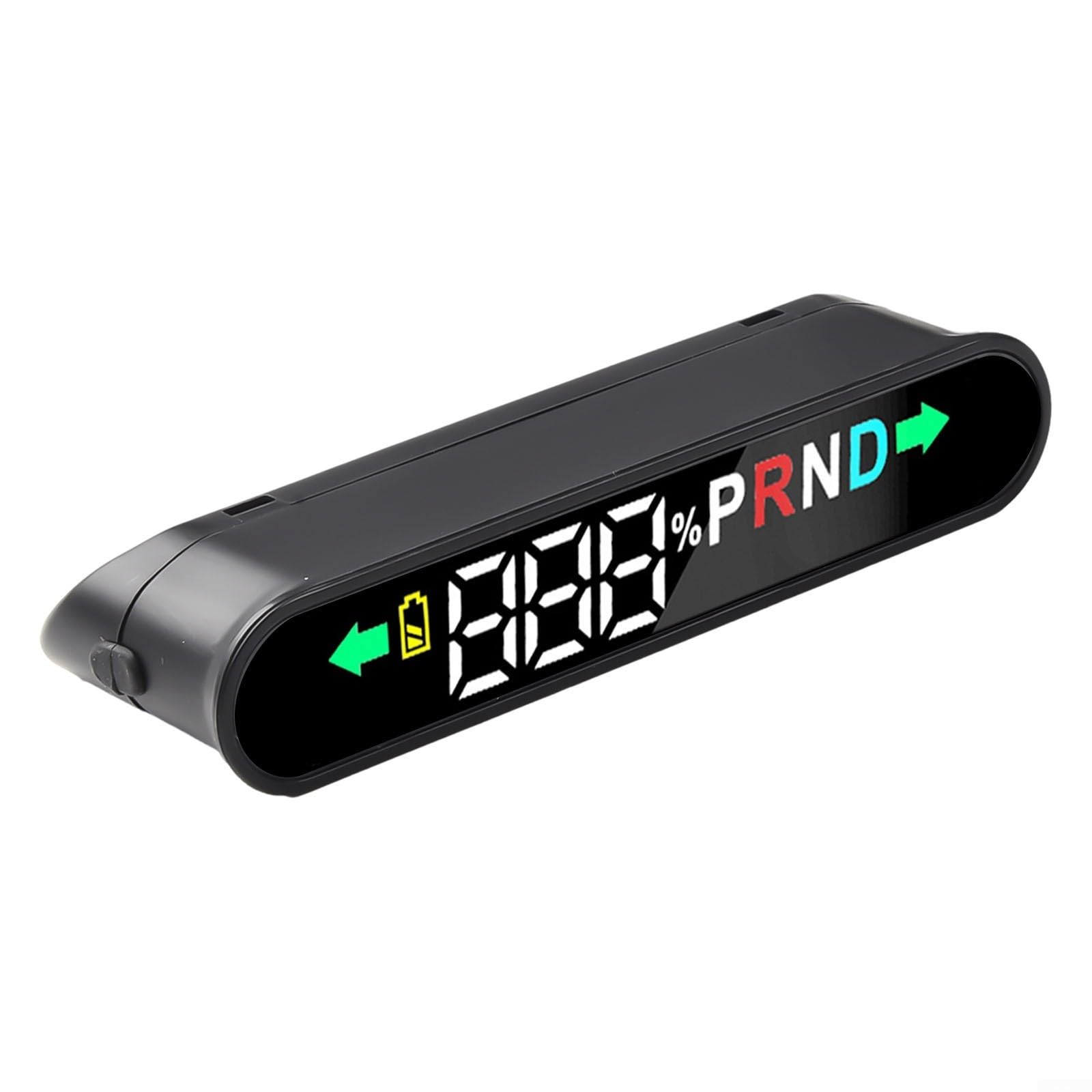 Écran HUD Head Up de voiture, compatible avec Tesla Model 3/Y, design embarqué, écran avec puissance de batterie restante, vitesse du véhicule, position de vitesse, clignotant, 12 V