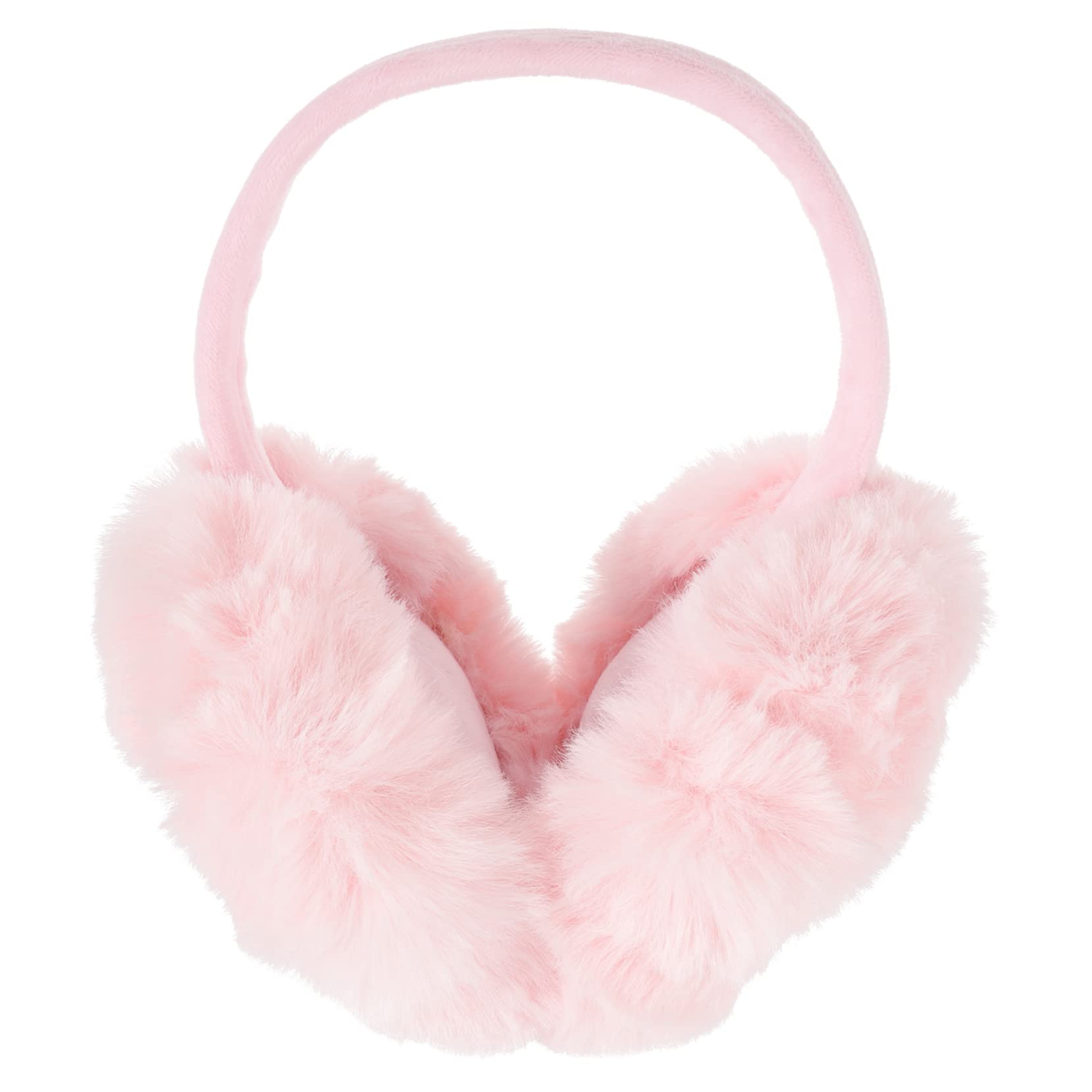WRITWAA Warm Ear Muffs for Women Winter Headband Plush Faux Fur Protective Earmuffs for Cold