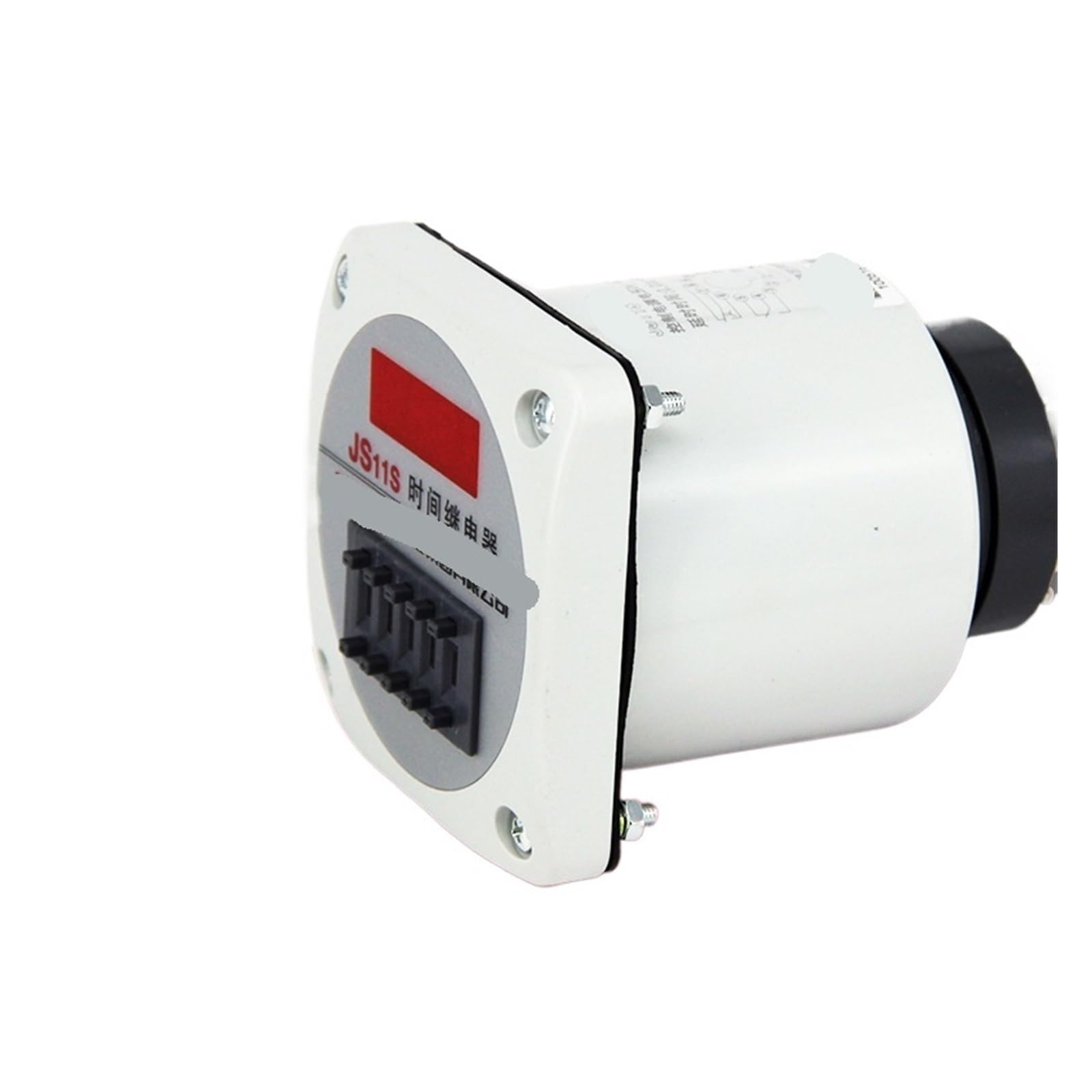 Relais temporisé JS11S AC220V avec délai réglable 0.01s à 9999h pour tableau électrique
