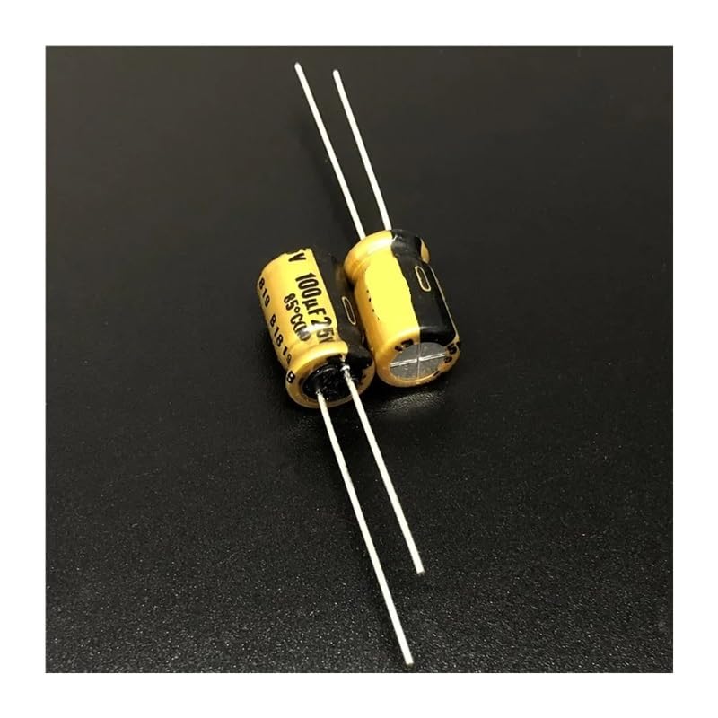 5pcs/50pcs 100uF 25V (Fine Gold) 8x11.5mm 25V100uF Muse Audio Capacitor DIY(50pcs)