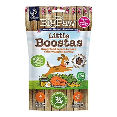 Little Big Paw Dog Little Boostas Superfood Treats 12x90gm Cover