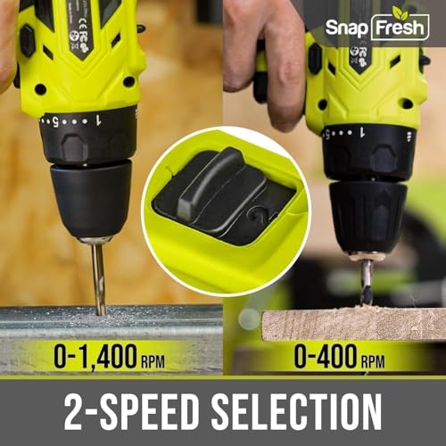 SnapFresh 20V Cordless Drill Set - image 6