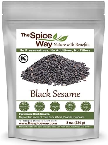 The Spice Way Black Sesame Seeds - 8 oz