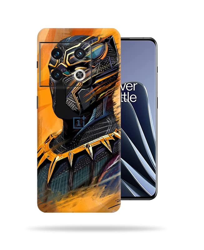 Image of Golden Panthor Skin Back Protector Film Ultra Thin Scratch Resistant Vinyl (Not Case and Cover) for OnePlus 10 Pro 5G
