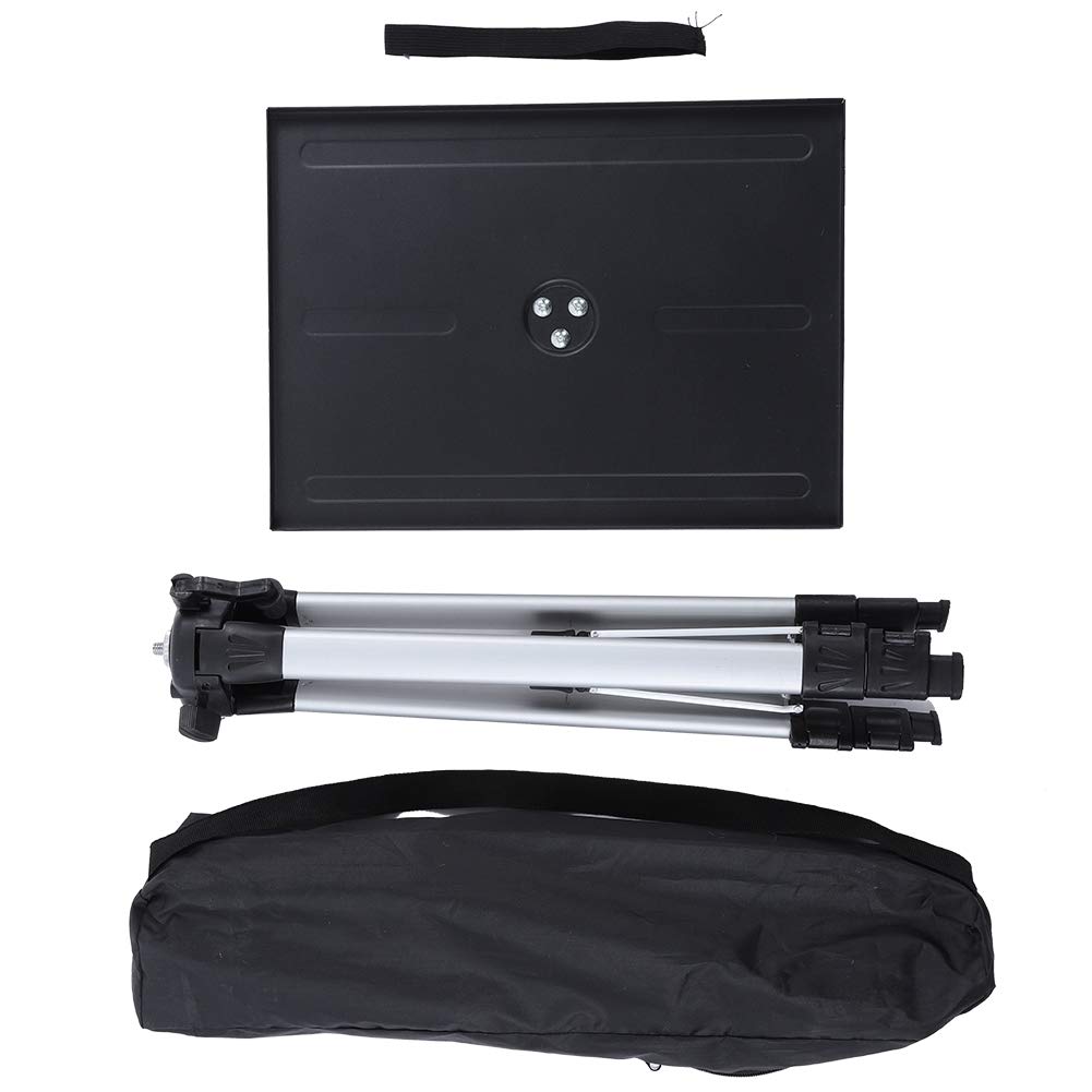 Elprico Stand per Treppiede Proiettore, Altezza Regolabile a 4 Livelli, 6 Kg di Treppiede in Metallo Pesante per Ufficio, Casa, Palcoscenico o Studio