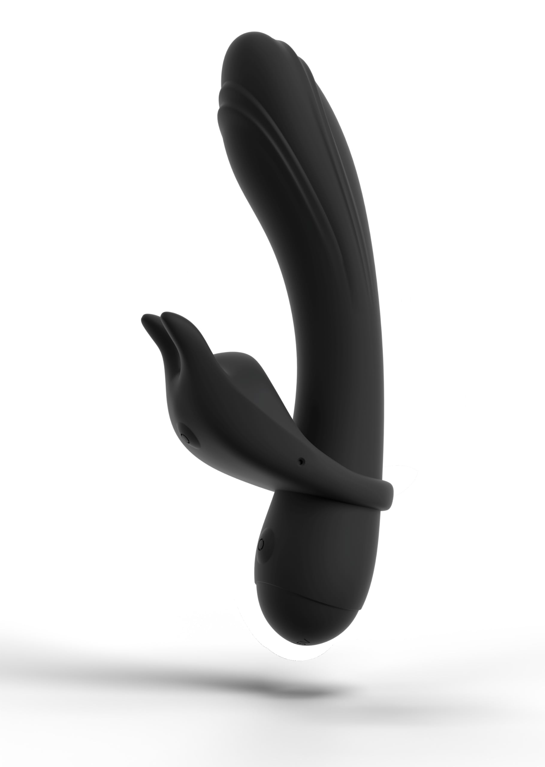You2Toys Vibratore Duo 3 in 1 con vibratore rimovibile Anello per il pene Vibrazione coniglio coppia giocattolo in silicone impermeabile ricaricabile USB 7 modalità vibratore + anello G-Zone clitoride