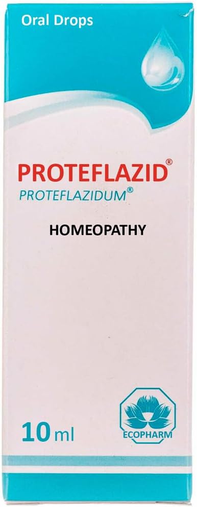 Proteflazidum Homeopathic 10 ml 0.34 fl.oz (2 Pack)