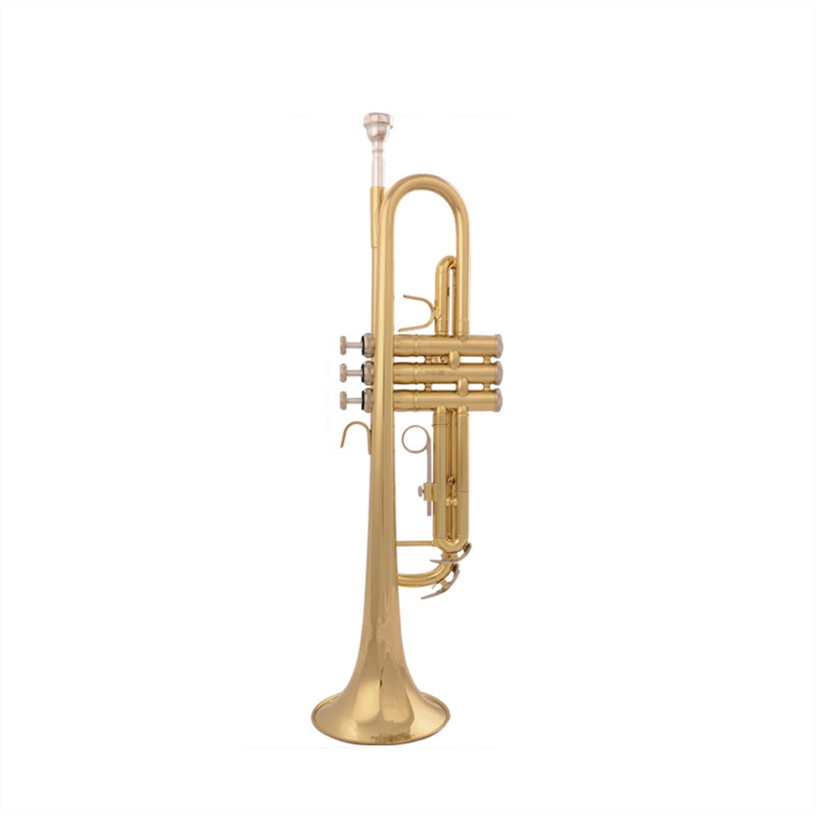 ZENGXUE The Trumpet Musical Instrument in B Flat Silver-Plated Western Orchestral Examination for Beginners Brass Student Trumpet