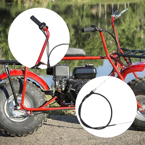 Image of Mini Bike Throttle Cable for Coleman CT200U Predator 212 Baja MB165 MB200 196cc 5.5hp 200cc 6.5hp Heat Warrior MOTOVOX MBX10 MBX11 GX160 GX200 Pit Dirt Bike Parts