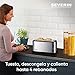 Severin AT 2509 Tostadora Automática, 2 Ranuras Largas, hasta 4 Rebanadas de...