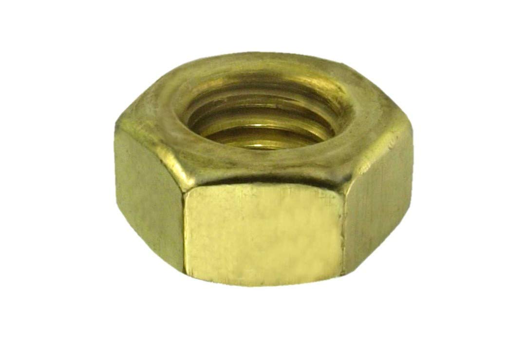 Masidef Latón Hexagonal Tuercas 8-Piezas, 8 mm Talla