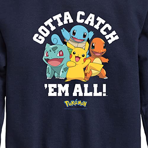 HYBRID APPAREL - Pokémon - Gotta Catch Em All Starters - Youth Crewneck Fleece Sweatshirt3