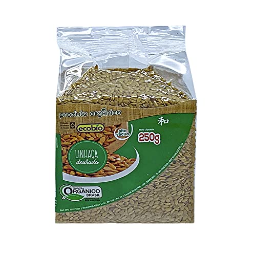 ECOBIO Produto Orgânico Linhaça Dourada Orgânica Ecobio Produto Orgânico