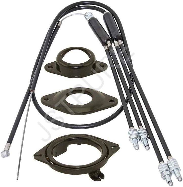 for Gyro Set Cables Black -/8" Fork Freestyle Bike