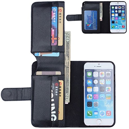 Nicercker Useful 2 in 1 Business Style Leather Case Cover with Wallet Flip Purse For iPhone 6 4.7inch