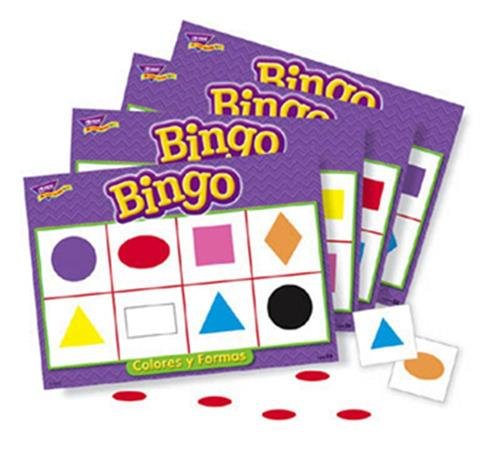 Trend Enterprises Bingo DE Colores Y FIGURAS