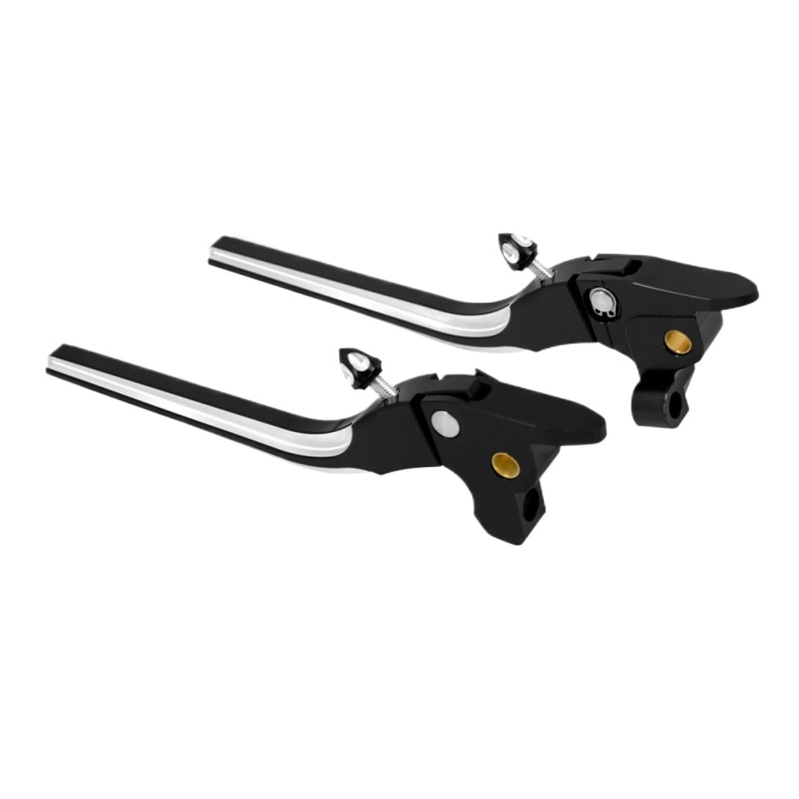 Ywqjiopm Black Brake Clutch Motorcycle Brake Clutch Lever Motorcycle Adjustable Brake Clutch Levers Hand Control Levers For Touring Electra Street Glide For Road King Fltrx 17-20
