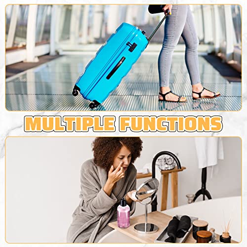 Irenare 30 Pieces 8 oz Travel Bottles with Black Disc Cap Refillable Clear Plastic Squeeze Empty Bottles Shampoo Travel Container for Body Wash Cream Lotion Conditioner Liquid Body Soap3