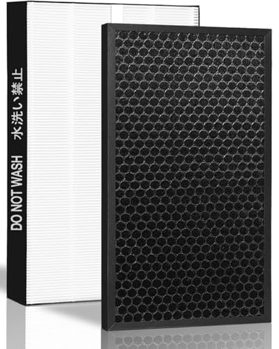 MRICH シャープ（SHARP）蚊取空気清浄機 交換用フィルター 互換品 FZ-GK50HF 集じんフィルター FZ-GK50DF 脱臭フィルター (2点セット)