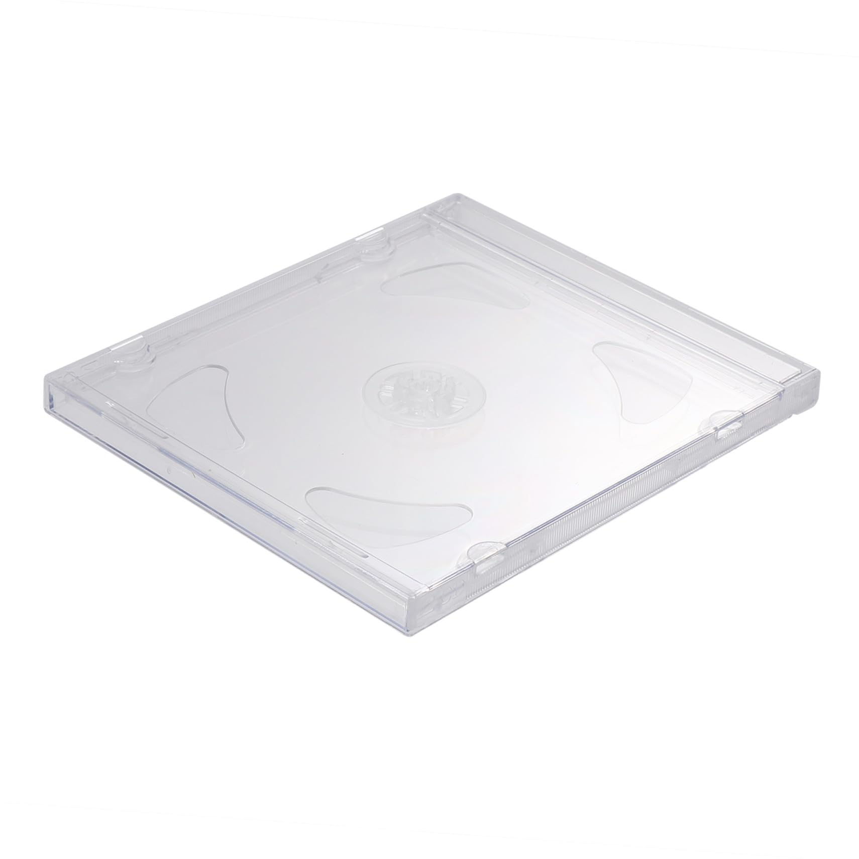 10 pezzi Custodia CD Trasparente Doppio Slot Porta Dvd Rigido per Dischi Scatole per Archiviazione Media per Video Matrimonio e Diario