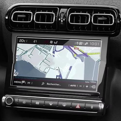 Verre trempé Citroën C3 Aircross 2021 pour éviter les rayures de GPS