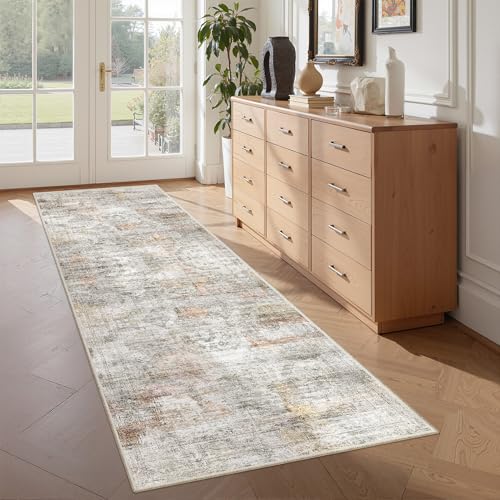 Restydon 2x5 Rug Runners for Hallways Non Slip,Kitchen Rugs,Green by Restydon - Used condition - Image 2