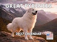 Vista 10 de Calendario de cachorro Golden Retriever 2027 mensual de pared de 12 meses