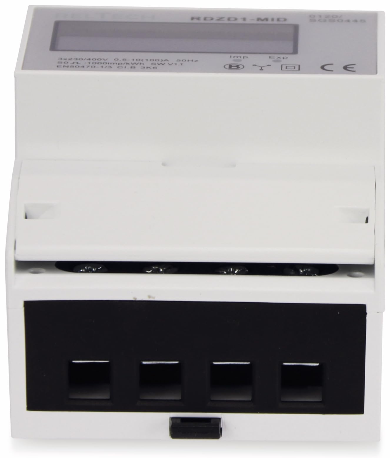 Drehstromzähler digital RDZD1-MID, 100 A, MID-geeicht, 4 TE