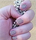 Jamberry Nails - Boysenberry Chevron