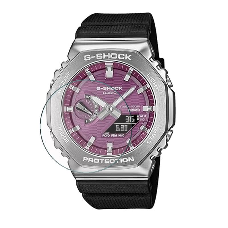 Smart Watch screen guard for Casio G-Shock GBM-2100A-4BDR | Pack of 3 | Edge to Edge Coverage | Ultrathin 0.33mm 9H anti shock flexible screen protector-image-9