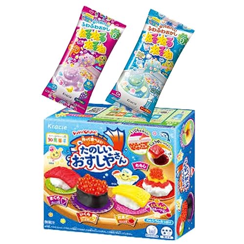 Beatcraft™ DIY Educational Snack Set for Kids - Popin 'Cookin' Candy Learning Through Authentic Japanese Flavors Set (Pair Set + DIY Kit Box)