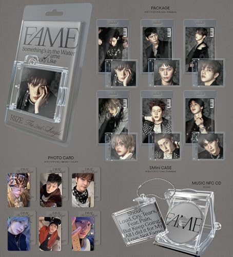RIIZE Fame album NFC format SMini Wonbin pour écouter sans lecteur CD