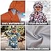 JAN & JUL Toddler Waterproof Breathable Rain Jacket for Boys Girls (Jungle Nights, 3T)