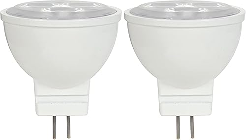 Satco Lámpara LED S9281, extensión de haz de 25 grados, 3000 K (paquete de 2)