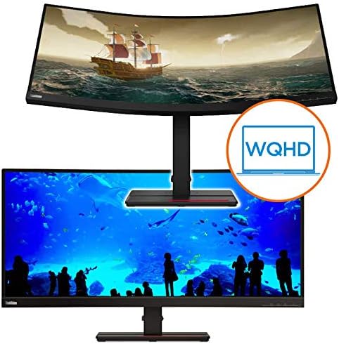 Lenovo ThinkVision T34w-20 - Computer Monitor LED 34, 3440 x 1440 Ultra WQHD, Black Lenovo ThinkVision T34w-20 - Computer Monitor LED 34, 3440 x 1440 Ultra WQHD, Black