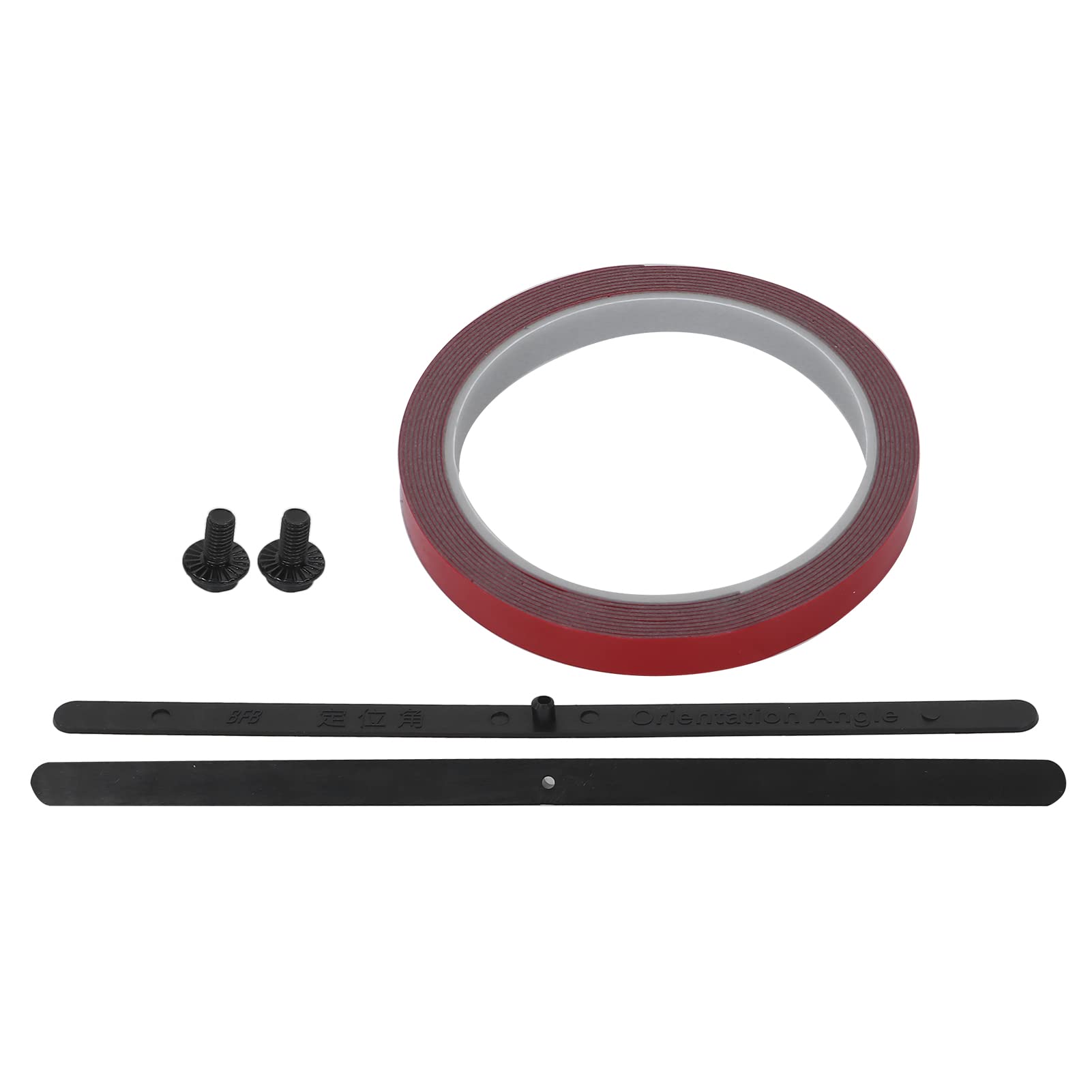 Generic Car Rear Spoiler, Durable Tail Trunk Trim Reliable for V Style(Caijing Black)'