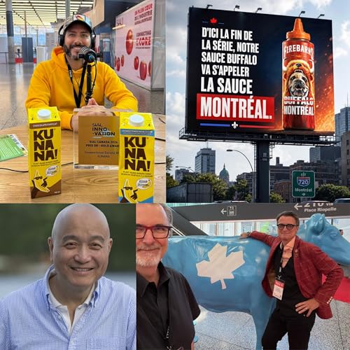Restaurant & Dairy Farmer Risks, AI Drive-Thrus & Isabelle Marquis, Co-President of the SIAL Innovation Jury & Gold Award Winner Santiago Stacey, Chief Banana Officer, Ku Na Na!