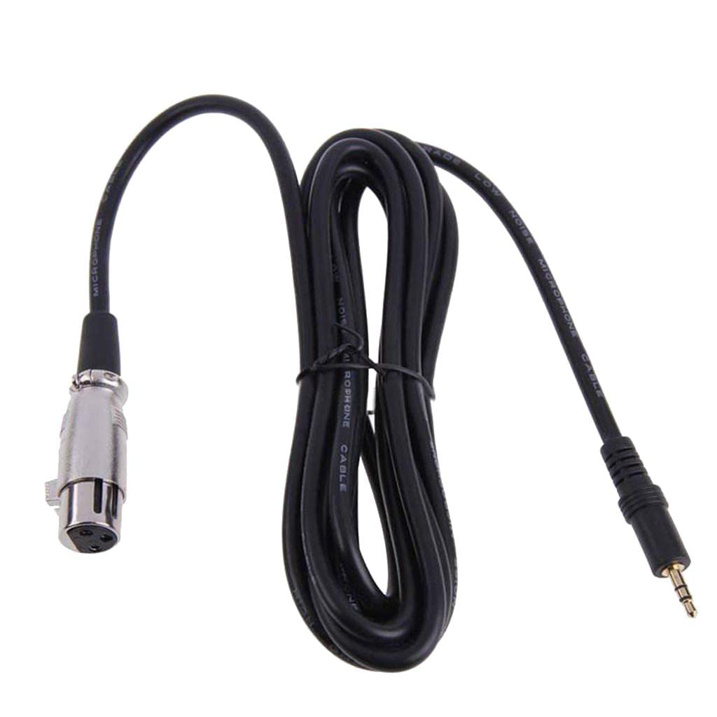 CALANDIS XLR Female Jack to 3.5Mm Male TRS Stereo Microphone Audio Cables 300Cm/10Ft-image-32