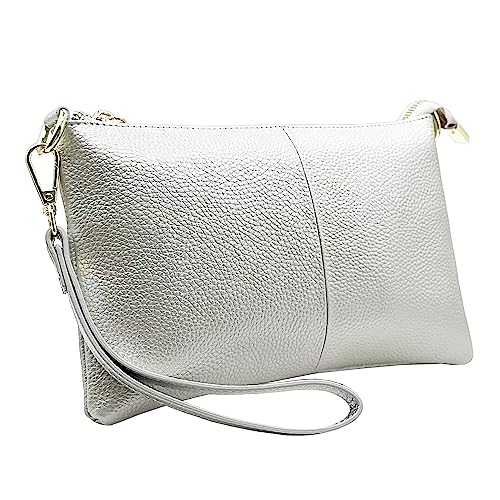 Image of Beurlike Leather Wristlet Wallet Clutch Purses For Women Small Crossbody Phone Bags